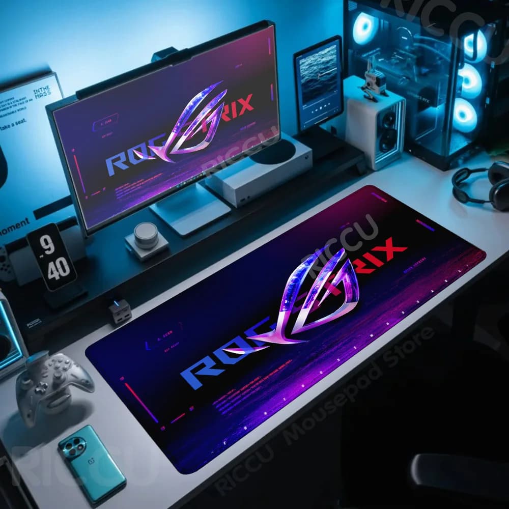 إكسسوارات كمبيوتر لوحة ماوس أسوس روج للألعاب لوحة ماوس كبيرة بحافة مقفلة XXL إسبرتس مطاطية سجادة غير قابلة للانزلاق - 3