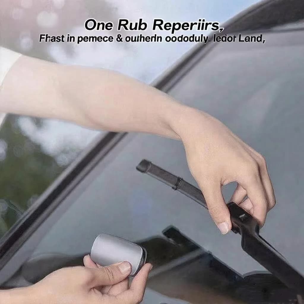 مصلح ماسحة زجاج السيارة أداة ماسحة زجاج أمامي جناح مطر تجديد شفرة سيارة محمولة إصلاح خدش السيارة - 6