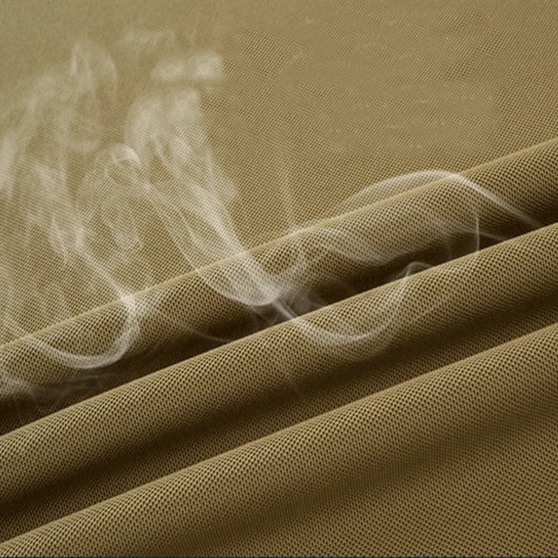 تي شيرت رجالي صيفي سريع الجفاف للتخييم والمشي والرحلات والصيد - قمصان تنفس غير رسمية - 5