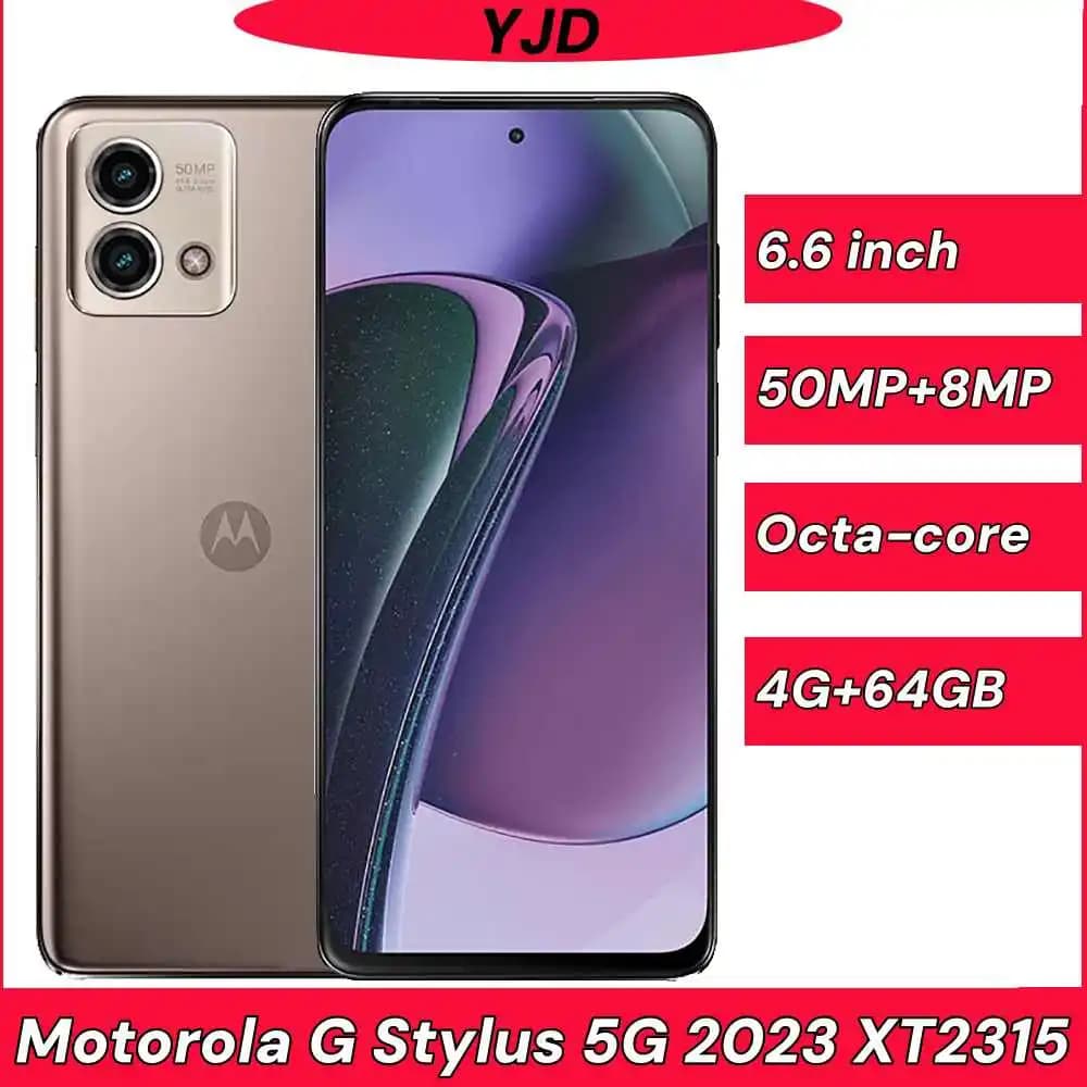 95% New Motorola Moto G Stylus 5G 2023 XT2315 ROM 128GB 6.6in CPU Qualcomm Snapdragon 6 Gen 1 50MP Used Smartphone Mobile phone