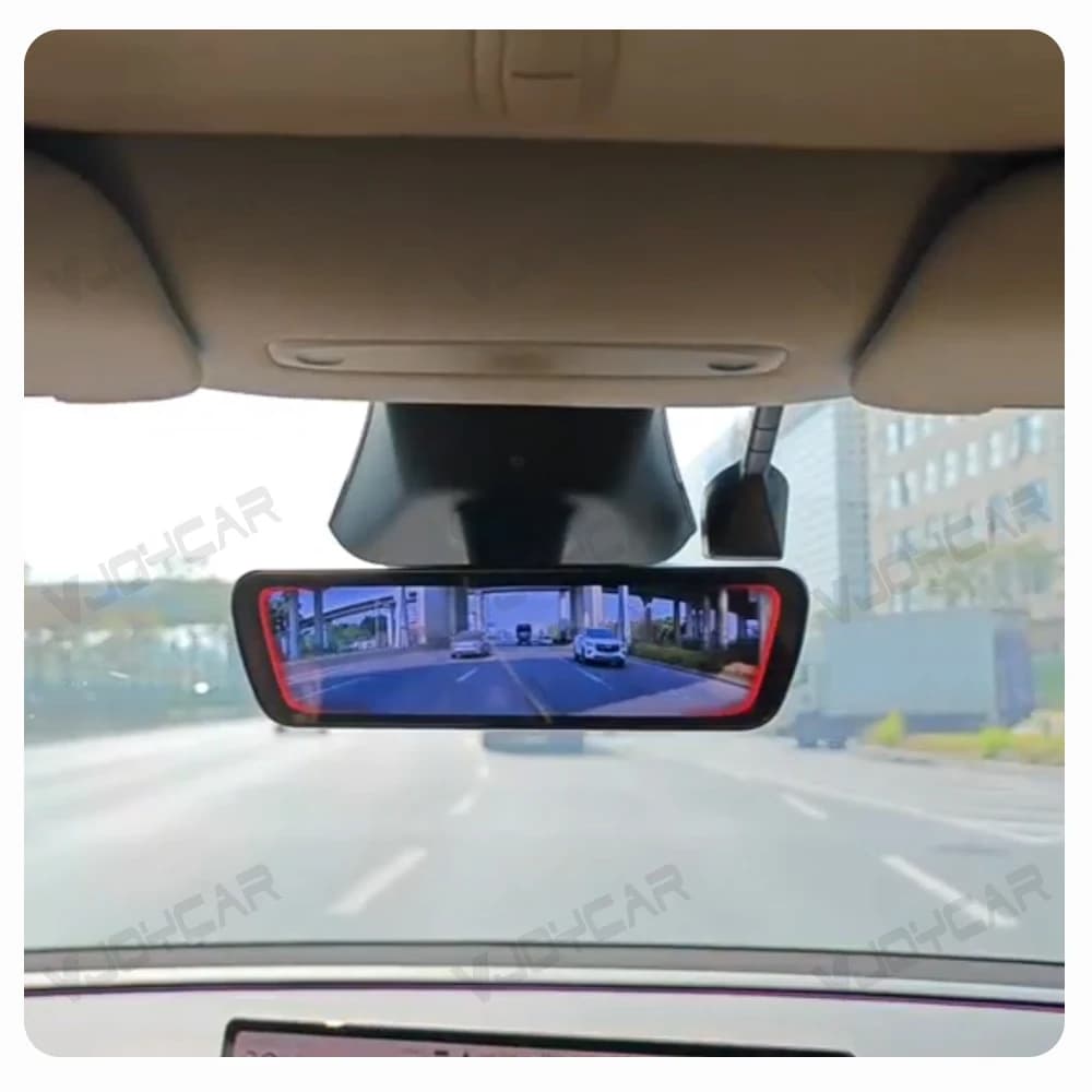New For Tesla Stream Media Rearview Mirror 9.35 Inch Digital Streaming Mirror Dashcam with Night Vision for Model 3 Y Y Juniper - 6