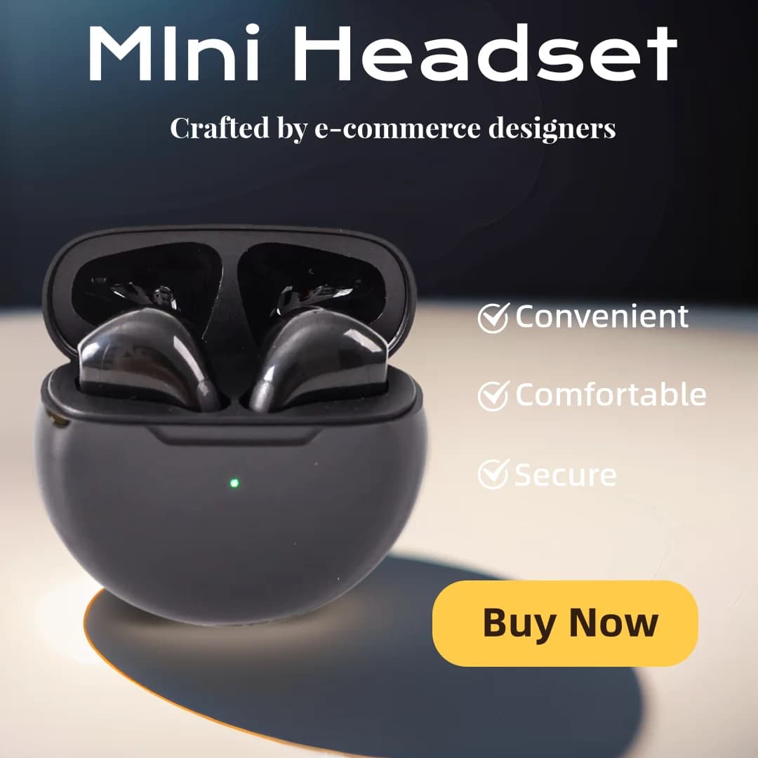سماعات بلوتوث صغيرة لاسلكية محمولة مع ميكروفون لسماعات الهاتف المحمول - 6