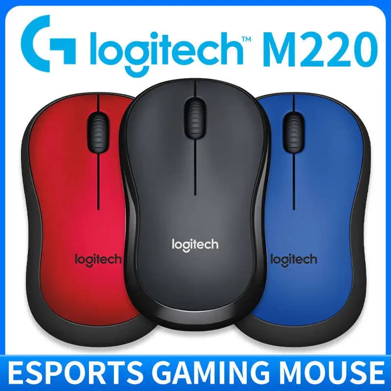 Logitech M220 Wireless Mouse Laptop Business Office Silent Portable Home Game Boys and Girls Super handy office mouse - 2