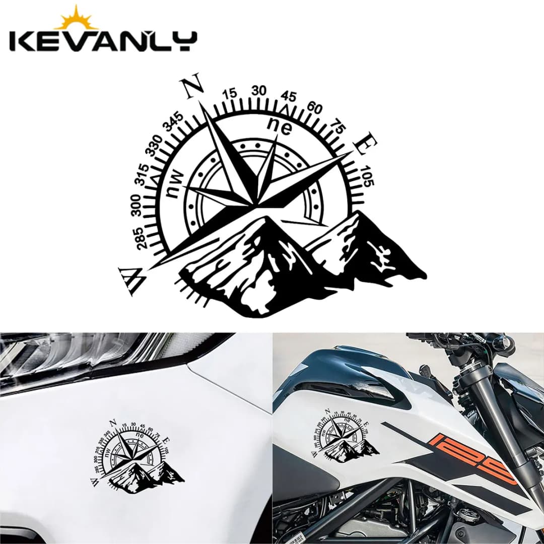 1pc Motorcycle Sticker Decal For Truck Moto Club Body Decor Stickers Auto Decal Camper Car Accessories