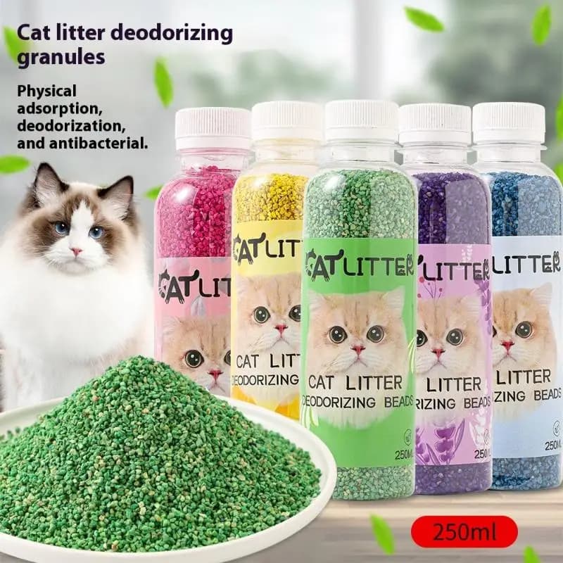 Cat Litter Deodorizing Beads Toilet Granules Litter Box Long Lasting Freshness Air Purification Deodorizer Pet Cleaning Products - 6