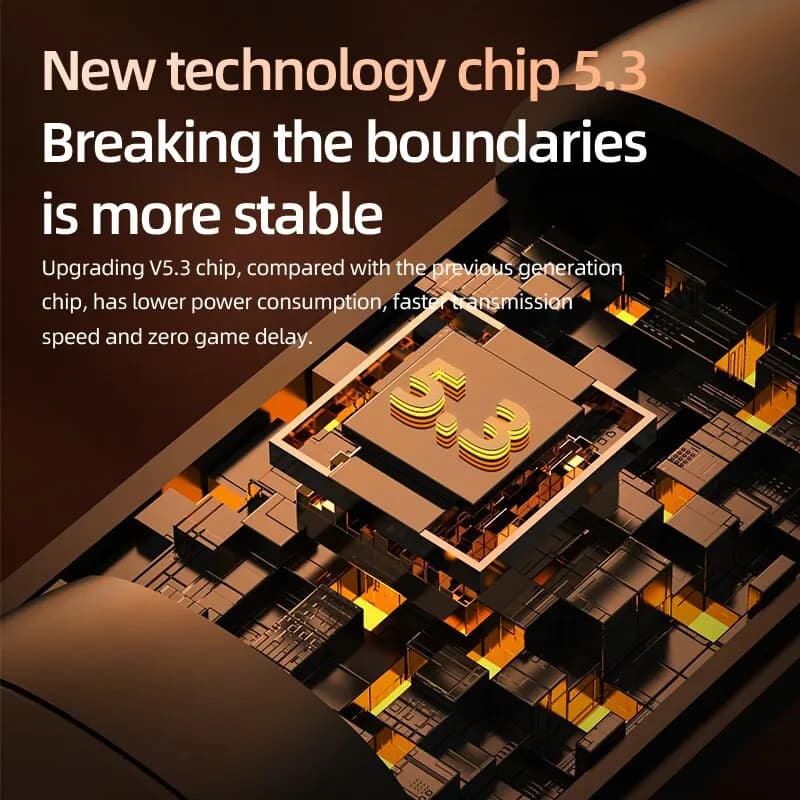 BT8 Wireless Bluetooth Earphones Headphones Outdoor Sports Headset 5.3 With Charging Bin Display Touch Control Earbuds for Muisc - 4