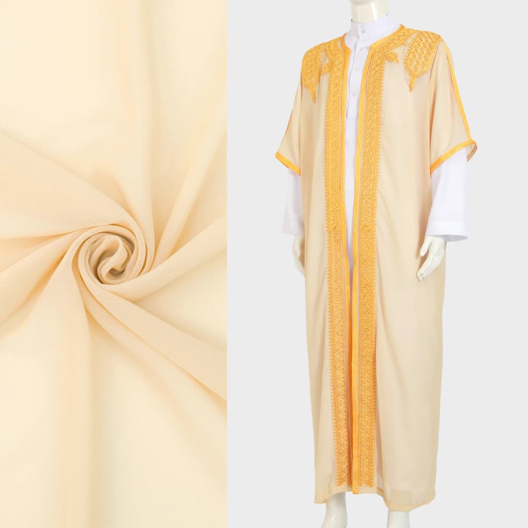Eid Ramadan Islamic Clothing Men Kaftan Moroccan Kebaya Open Muslim Kimono Turkey Abaya East National Costume For Prayer Clothes - 6