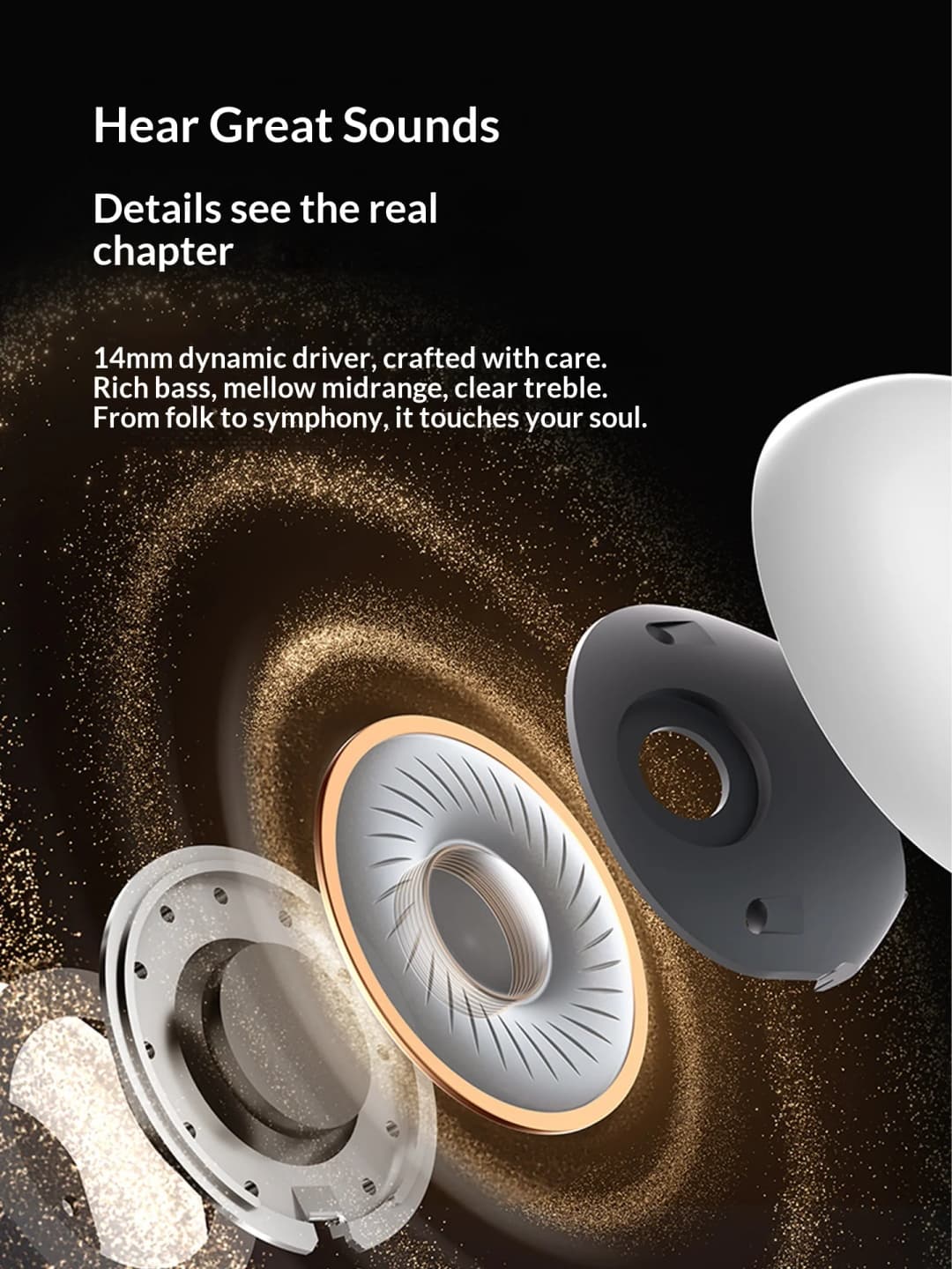 Edifier Sleep Earphones Wired Half In Ear Noise Cancelling Super Sound Insulation Typec Hi Res Audio For Side Sleeping Adults - 4
