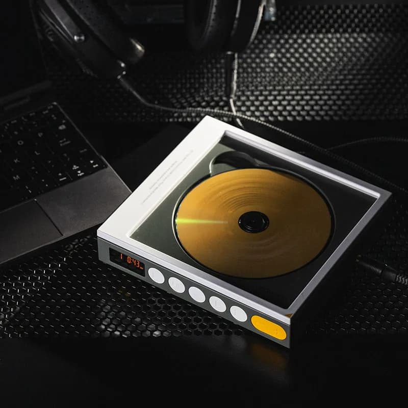 مشغل أقراص مدمجة محمول MOONDROP DISCDREAM 2 مع وظيفة بطاقة صوت سطح المكتب وإخراج رقمي بصري - 4