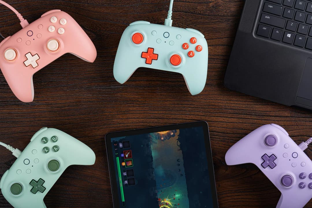8BitDo Ultimate 2C Wired Game Controller Gamepad Joystick for PC Windows 10, 11, Steam Deck Raspberry Pi Android - 5