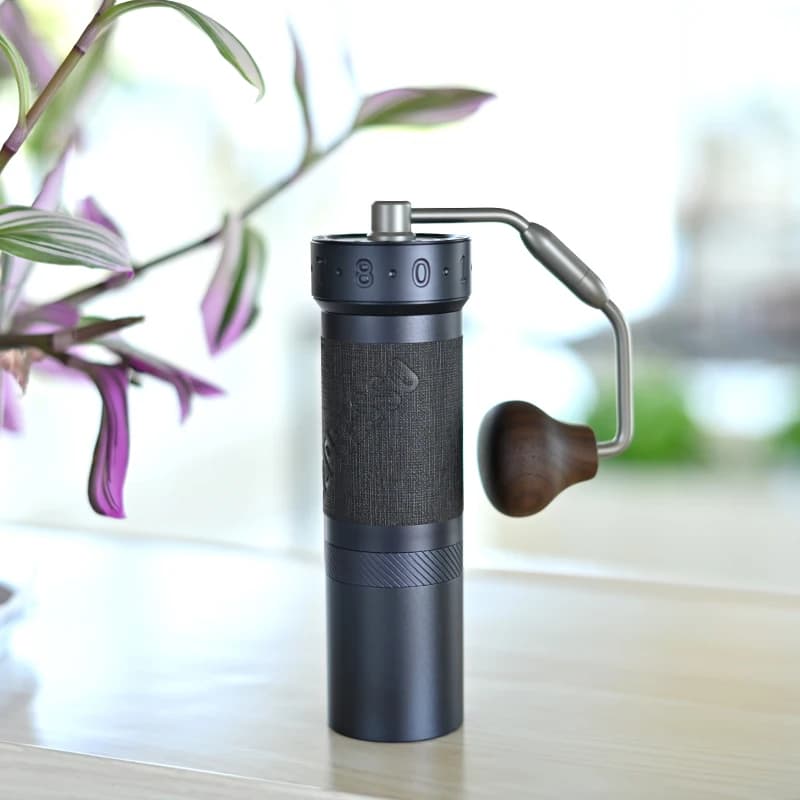 مطحنة قهوة يدوية خاصة 1Zpresso ZP6 S، شفرات 48 مم، آلية ضبط دقيقة، مصممة خصيصًا للصب فوق - 6