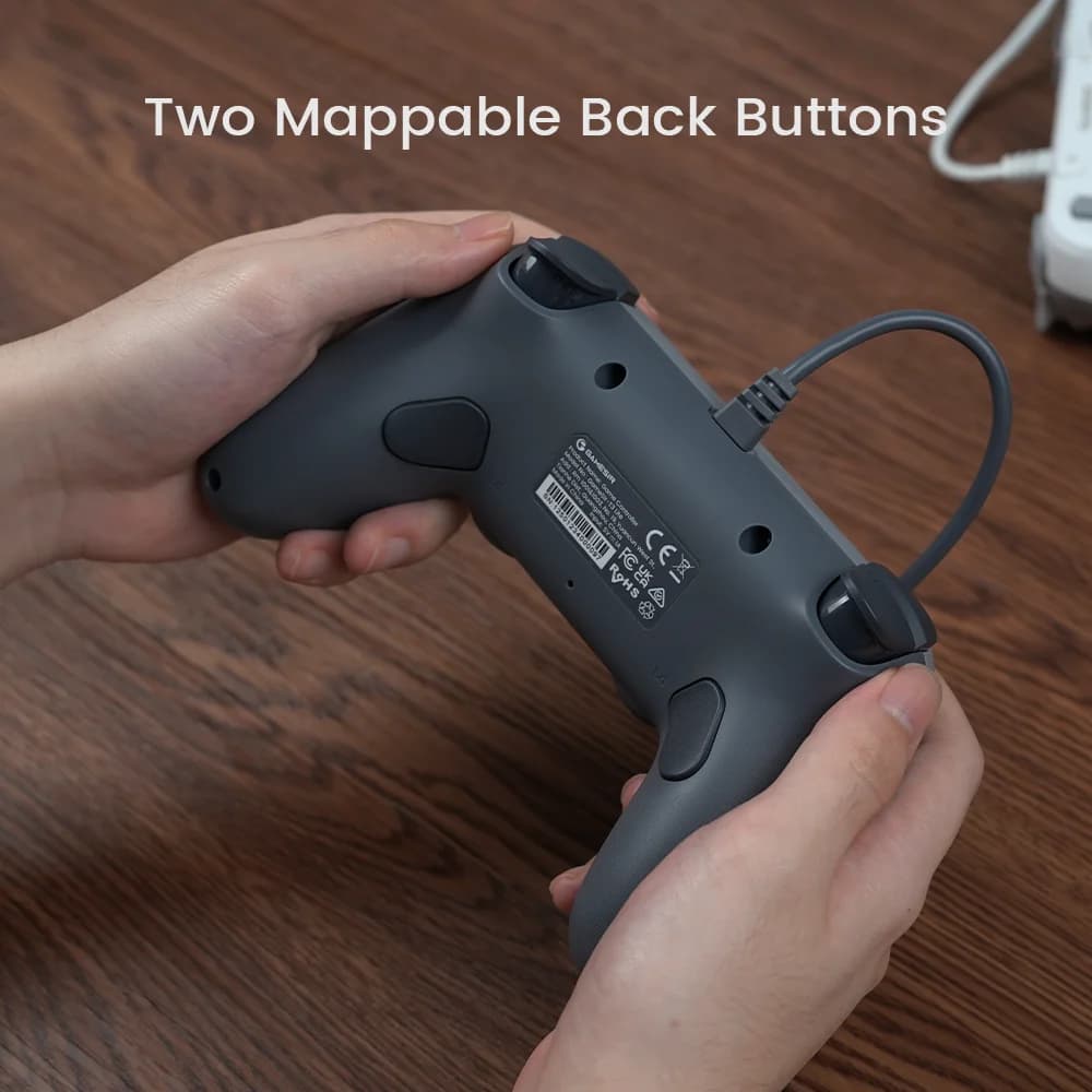 GameSir Tegenaria Lite Retro Wired Controller, Gamepad with Hall Effect Joystick, 1000Hz Polling Rate for Nintendo Switch 2, PC - 4