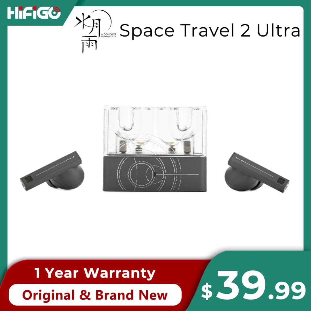 Moondrop Space Travel 2 Ultra HiFi TWS Bluetooth Wireless Earbuds Single-magnetic Planar Driver Music Earphones