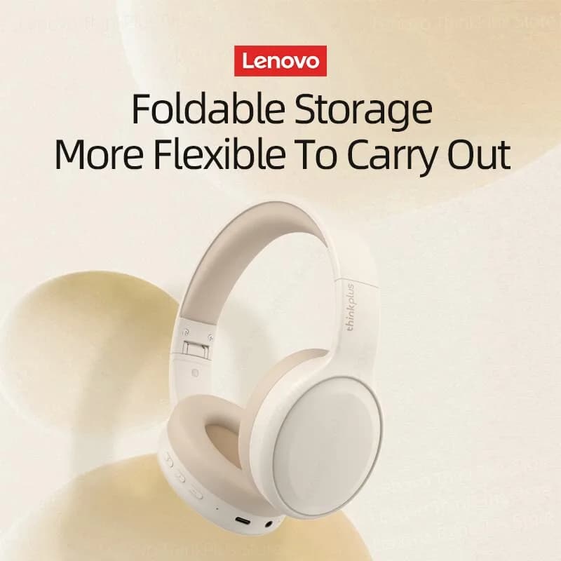 Choice Lenovo TH30 Wireless Headphones Bluetooth 5.3 Earphones Foldable Game Headset Sport Headphone with Mic Music Earbuds - 2