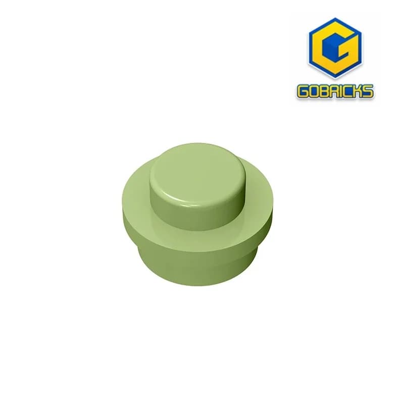 جوبيكس GDS-615 لوحة دائرية 1X1 متوافقة مع ليجو 6141 4073 30057 مكعبات بناء تعليمية للأطفال DIY تقنية