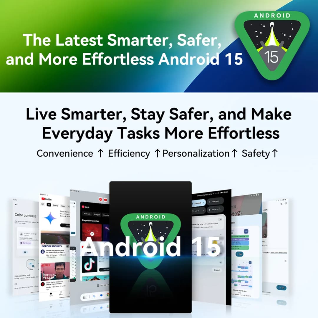 مجموعة جهاز لوحي Blackview MEGA 2 مع لوحة مفاتيح وفأرة وقلم، شاشة 12 بوصة بدقة 2K ذاكرة وصول عشوائي 12GB+24GB ذاكرة قراءة فقط 256GB نظام أندرويد 15 بطارية 9000mAh - 5