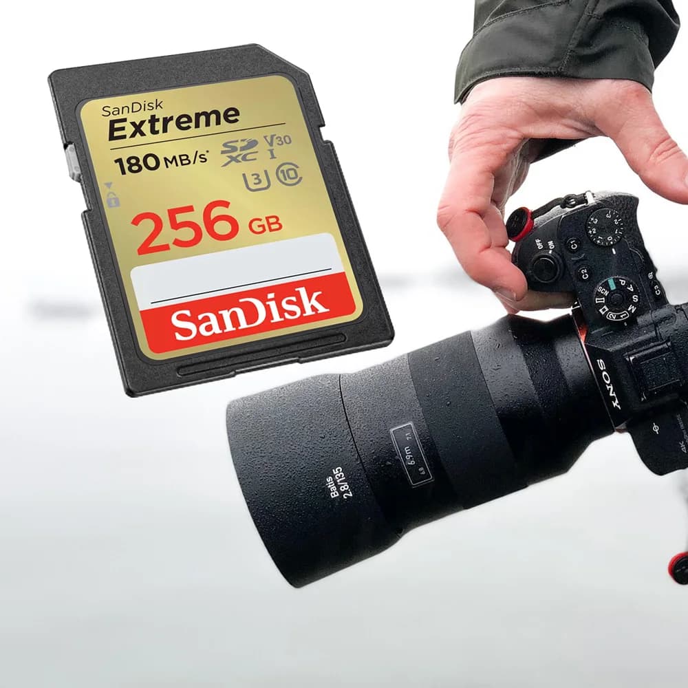 SanDisk SD Card 32GB SDHC 64GB 128GB 256G SDXC SD Card C10 Memory Cards Up to 200MB/s Read U3 V30 Flash Cards 4K UHD for Camera - 5