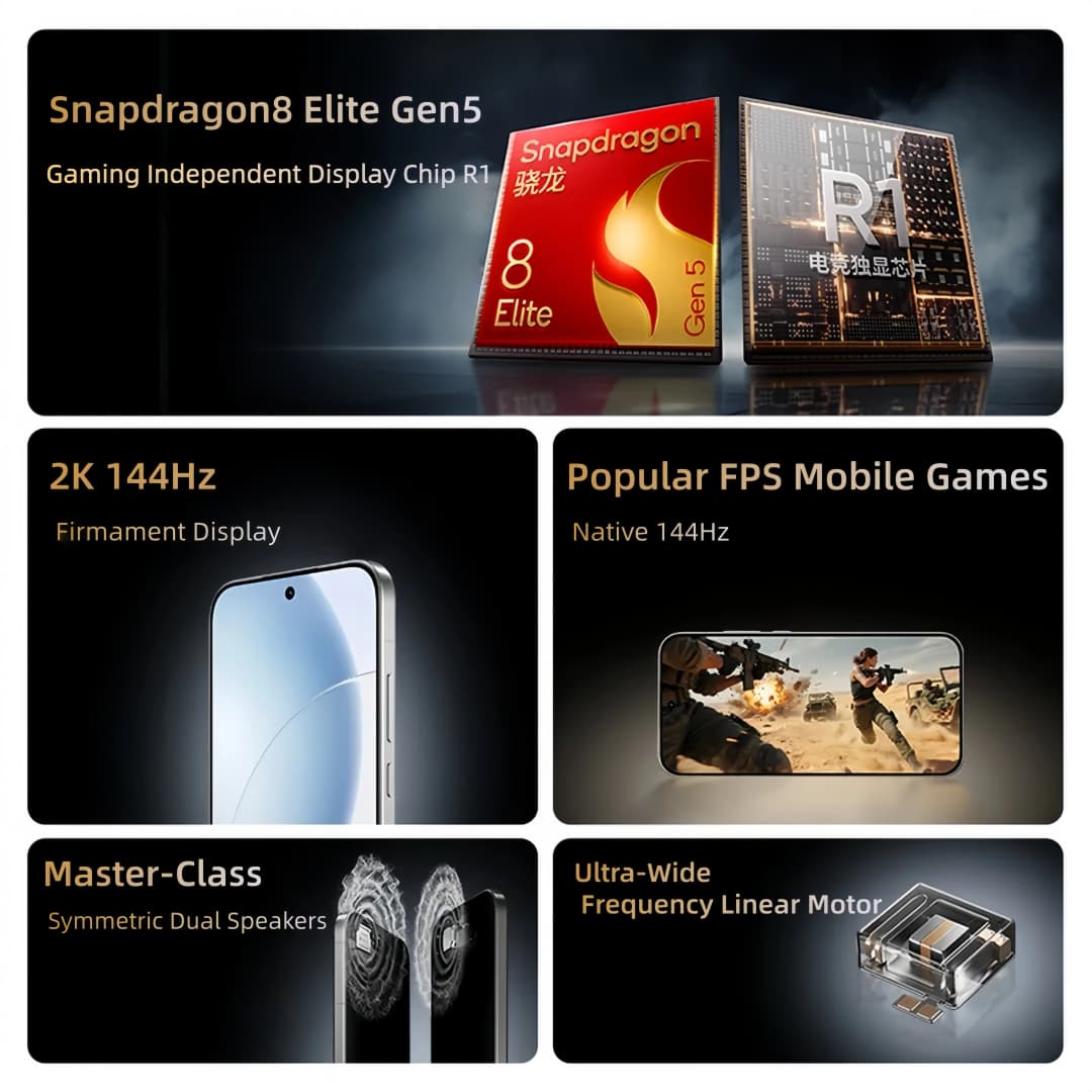 هاتف Realme GT 8 PRO الذكي نسخة صينية سنابدراجون 8 ألترا الجيل 5 شاشة AMOLED 144 هرتز بطارية 7000 مللي أمبير 120 واط سوبر تشارج كاميرا 50 ميجابكسل - 4