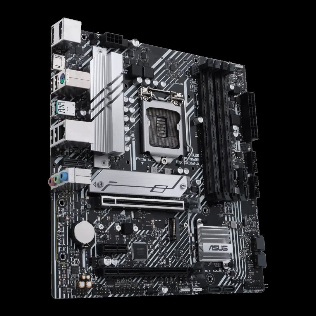 لوحة أم آسوس PRIME B560M-A، مقبس LGA1200، CPU، DDR4 5000 (OC)، شريحة B560، mATX - 3