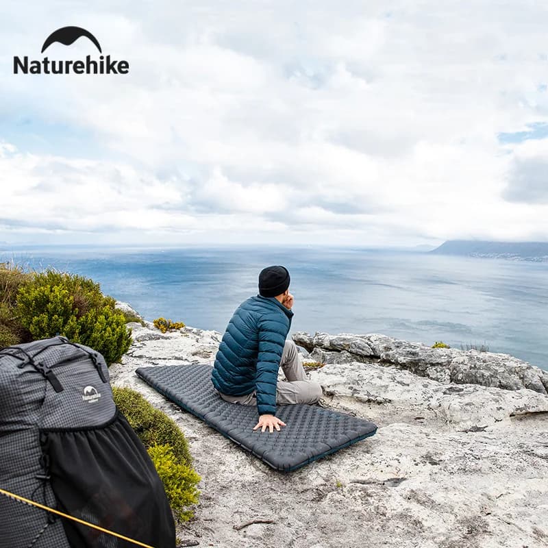 مرتبة هوائية جديدة من Naturehike 2024 عالية القيمة R-value 3.5 مناسبة لجميع الفصول خفيفة الوزن قابلة للنفخ بسرعة - 6