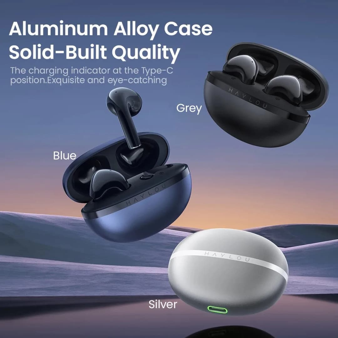 HAYLOU X1 2023 TWS Bluetooth 5.3 Earphones Wireless Gaming Headset IPX4 Waterproof Earbuds with Extended Battery Life - 6