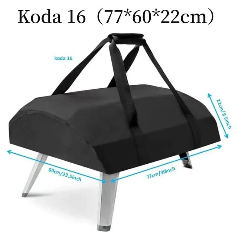 210D بيتزا غطاء فرن متوافق Ooni koda 12 16 في الهواء الطلق واقية من الشمس واقية الغبار مقاوم للماء شواء حالة شواء اكسسوارات - 2