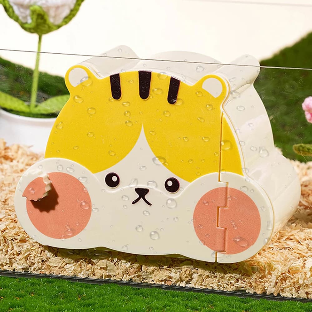 Visual Hamster Nest Flower Branch Mouse Evacuation House Four Seasons Universal Cartoon Magnetic Cage Observation House