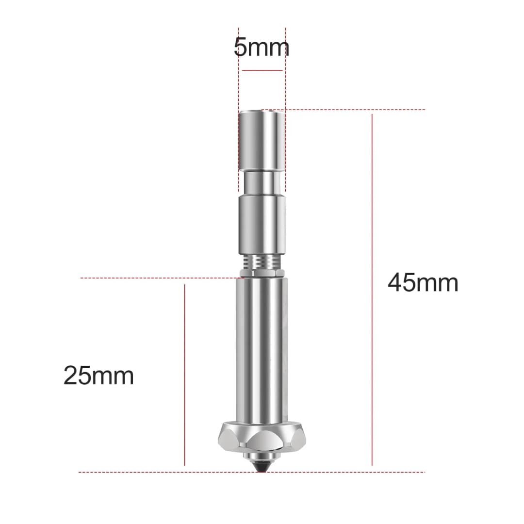 ANYCUBIC Kobra 3 Max مجموعة ملحقات تجميع رأس الطباعة Kobra 3 Max   فوهة Hotend 0.4 مم - 5