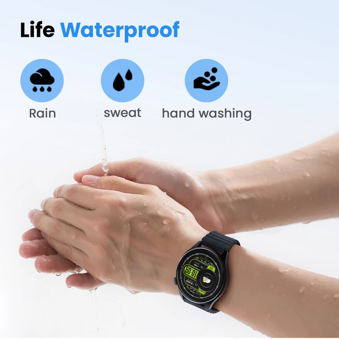 HAYLOU Watch 4S GPS Smartwatch 1.43” HD AMOLED Display 5 Satellite GPS Positioning 120+ Workout Modes Sport Fitness Smart Watch - 5