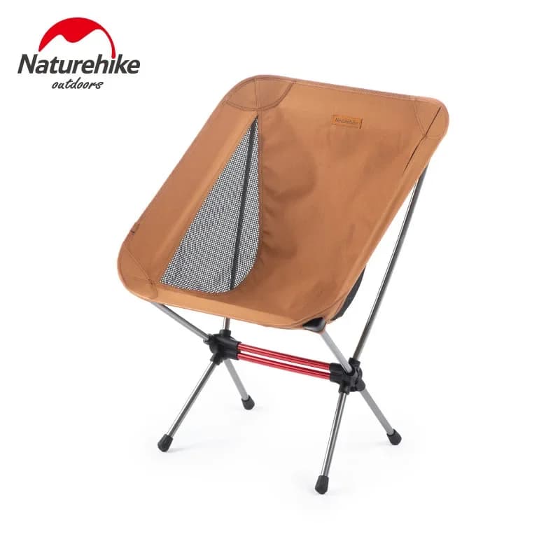 Naturehike-Outdoor Folding Camping Chairs, Aluminum Alloy Moon Chair, Leisure Beach, Camping, Fishing, yl08, 09, 10, L01 02 - 2