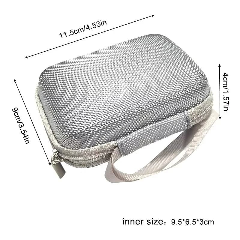 Digital Camera Case EVA Hard Carrying Case Travel Storage Bag For CCD Card SSD External Hard Drive USB Data Cable Organizer - 6