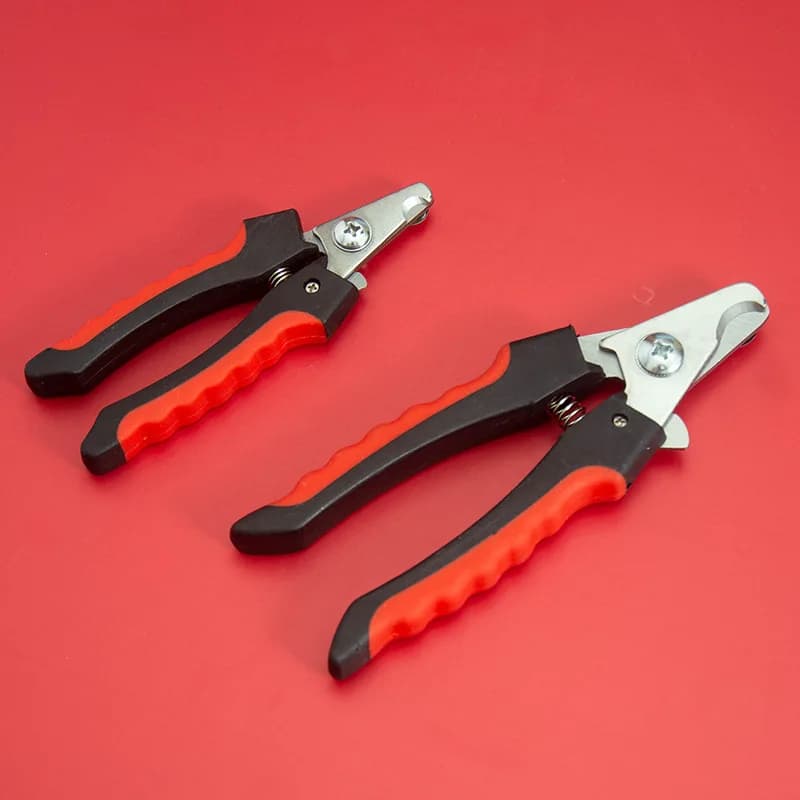 Pet Nail Clippers with Sickle Large Dog Nail Clippers Stainless Steel Grooming Scissors Nail Clippers Multifunctional Teddy Cat - 6