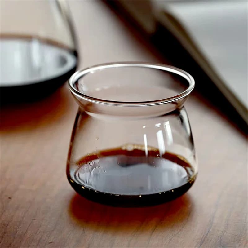 500ml Hand-brewed Glass Coffee Pot Ice Coffee Sharing Pot 210ml Coffee Aroma Cup Hand Brewing Coffee Bariata Tools - 5