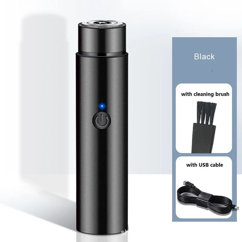 Portable Mini Body Facial Bikini Epilator For Men Women Hair  Removal Trimmer Clipper USB Rechargeable Barber Beard Shaving Tool - 6