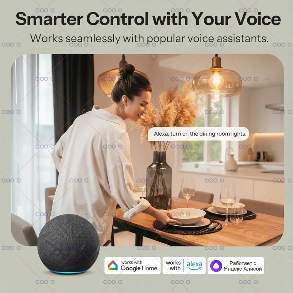 Zigbee 16A 1CH/2CH Smart Switch Breaker Mini Smart Home Relay Automation Module works with Tuya Hub Smart Life Alexa Google Home - 3