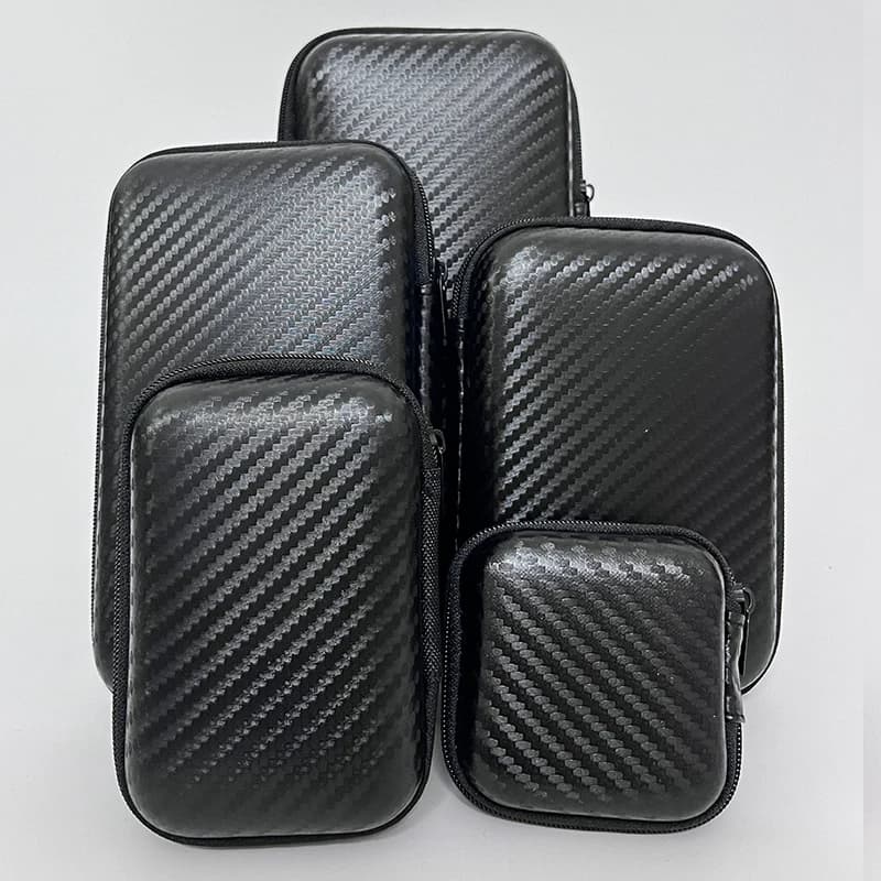 Portable Eva Storage Bag Zipper Pouch Mobile Phone Charger Protection Bag Mobile Hard Disk Bag U Disk Data Cable Storage - 3