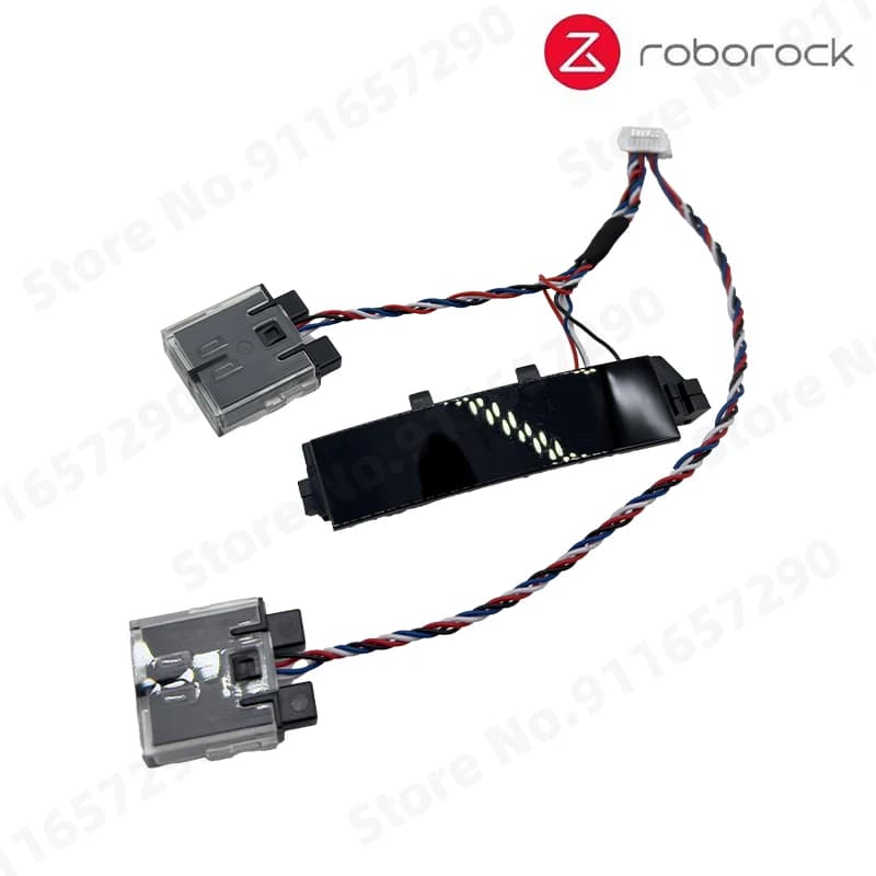 قطع تجميع حافة يمنى ويسرى لجهاز تنظيف Roborock Q8 Max Q8 Max+ Q5 Pro Q5 Pro+ Ultron lite، مستشعر حافة أصلي - 5