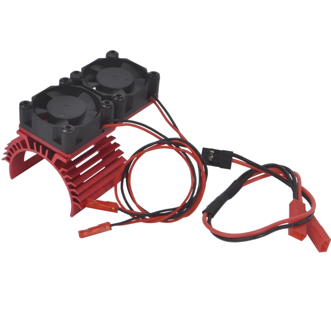 Motor Fan Cooling Heatsink for 540 550 3650 3660 Brushless Motor Traxxas Tamiya 1/8 1/10 scale RC cars accessories