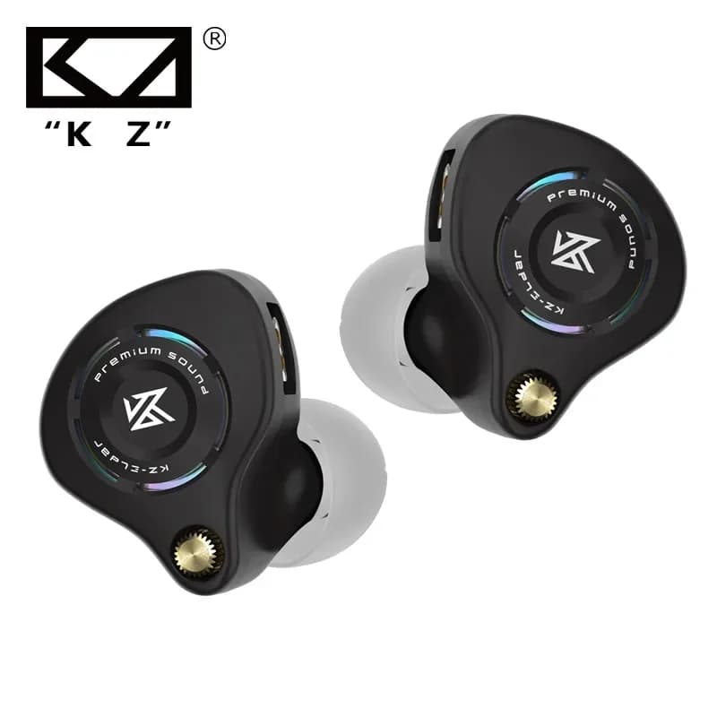 KZ إلدار 1DD سماعة أذن، مشغل ديناميكي مخصص، صوت متوازن سريع، سماعة هاي فاي