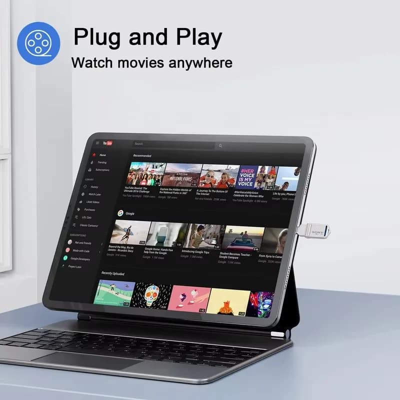 سوني ميتال ميني بن درايف يو اس بي تايب-سي او تي جي 2 تيرا بايت/1 تيرا بايت/512 جيجا بايت/256 جيجا بايت نقل فائق السرعة ذاكرة بحجم الجيب للهاتف - 5