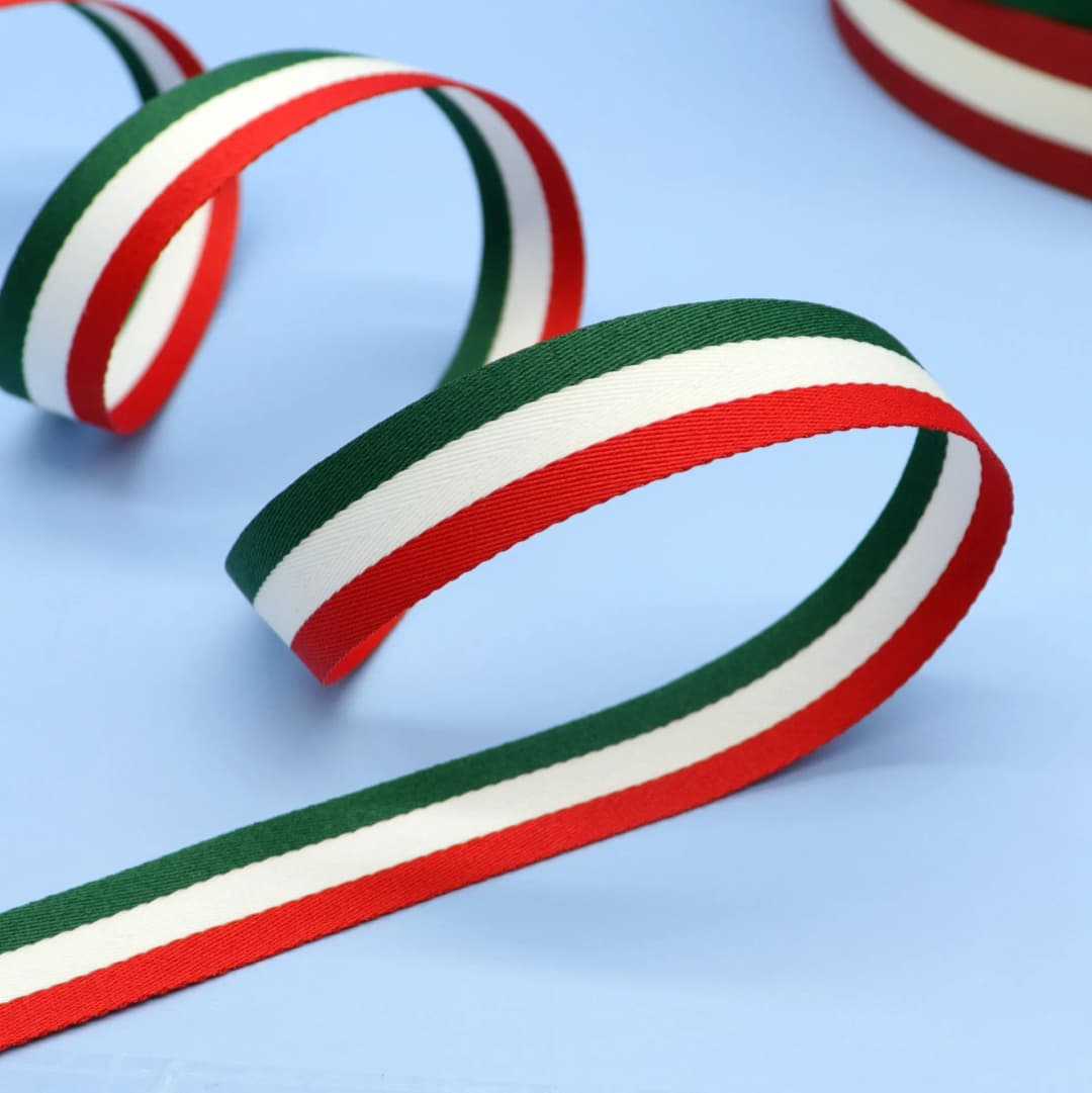 جميلة الغزل مصبوغ شريط مخطط ، DIY بها بنفسك جعل الملابس ، وحقائب اليد الأمتعة والأحذية والاكسسوارات قبعة ، والساعات القوس ، 1 ياردة ، وتجارة الجملة - 2