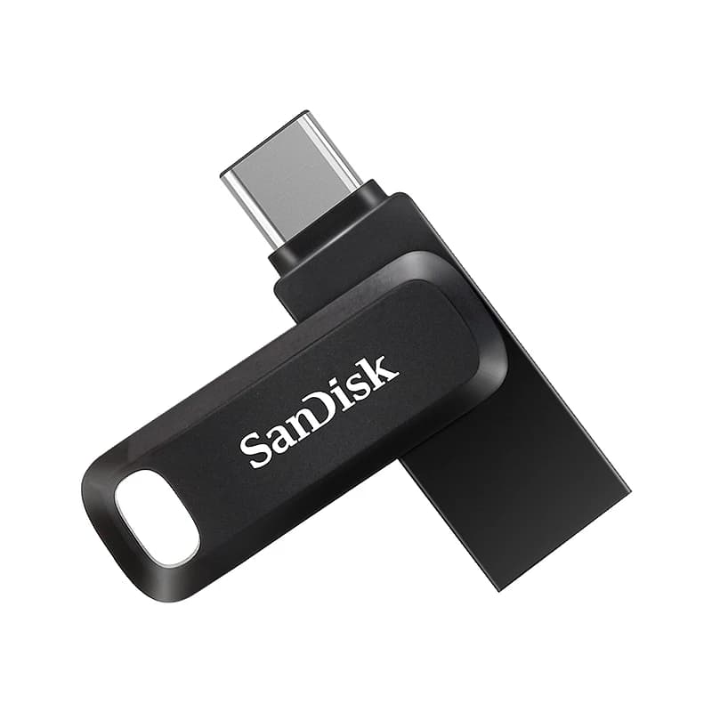 سان ديسك DDC3 ألترا Dual Drive Go OTG USB 3.1 Type-C فلاش درايف 64 جيجابايت 128 جيجابايت 256 جيجابايت 512 جيجابايت قلم درايف بسرعة تصل إلى 150 ميجابايت/ثانية لأجهزة التابلت