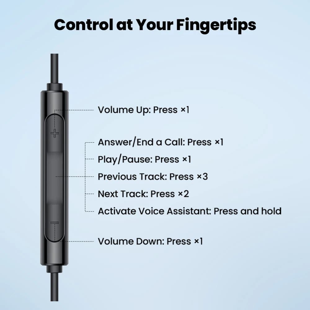 سماعات أذن إديفاير P230 سلكية داخل الأذن USB-C تحكم عن بعد مدمج ميكروفون هاي-ريز صوت لأيفون وأندرويد - 6