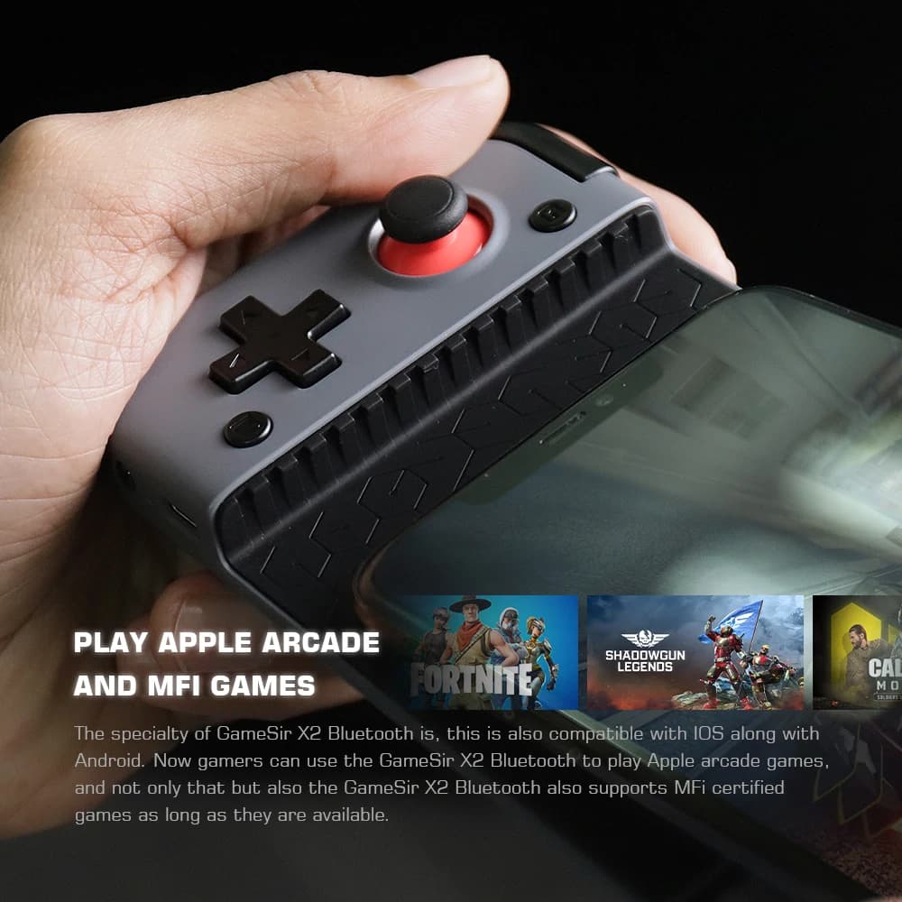GameSir X2 Cellphone Gamepad Game Controller Joystick for Cloud Gaming Xbox Game Pass STADIA xCloud GeForce Now Luna Steam Link - 3