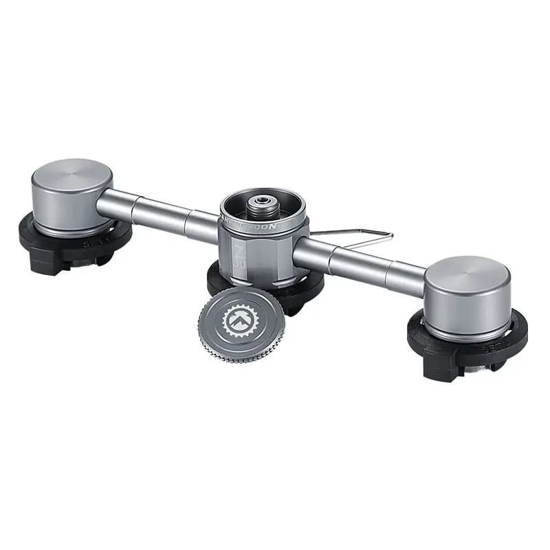 CAMPINGMOON Outdoor Camping 1PCS Alloy Three To One Adapter Z30 Gas Tank Stove Adapter Three Gas Tank Adapter - 2