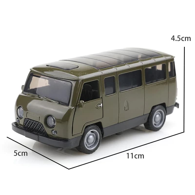 Alloy buggy van model kids car boy suv door pull back toy - 3