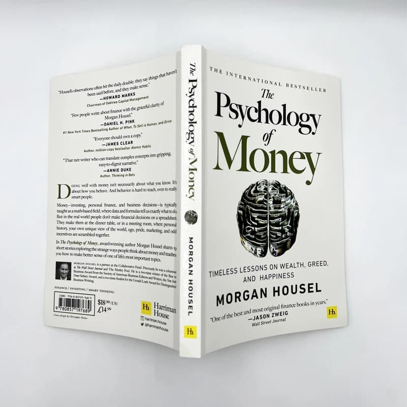 The Psychology of Money— Timeless Lessons on Wealth, Greed, Happiness Finance Books for Adult - 6