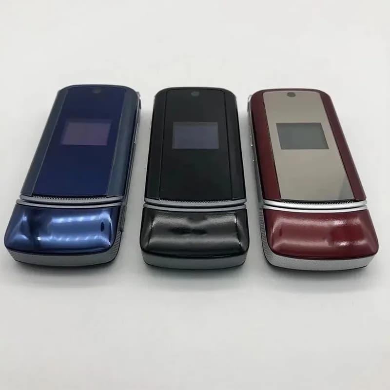 Classic and timeless Motorola K1 mobile phone folding style flip phone suitable for backup nostalgic phone - 6