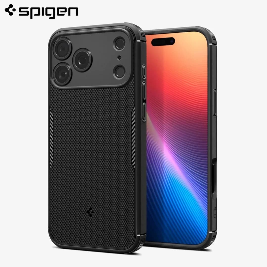 Spigen Rugged Armor TPU Matte Magnetic Soft Phone Case For iphone 17 Air 17 Pro Max 17Pro 17 For MagSafe Wireless Charging Cover - 2