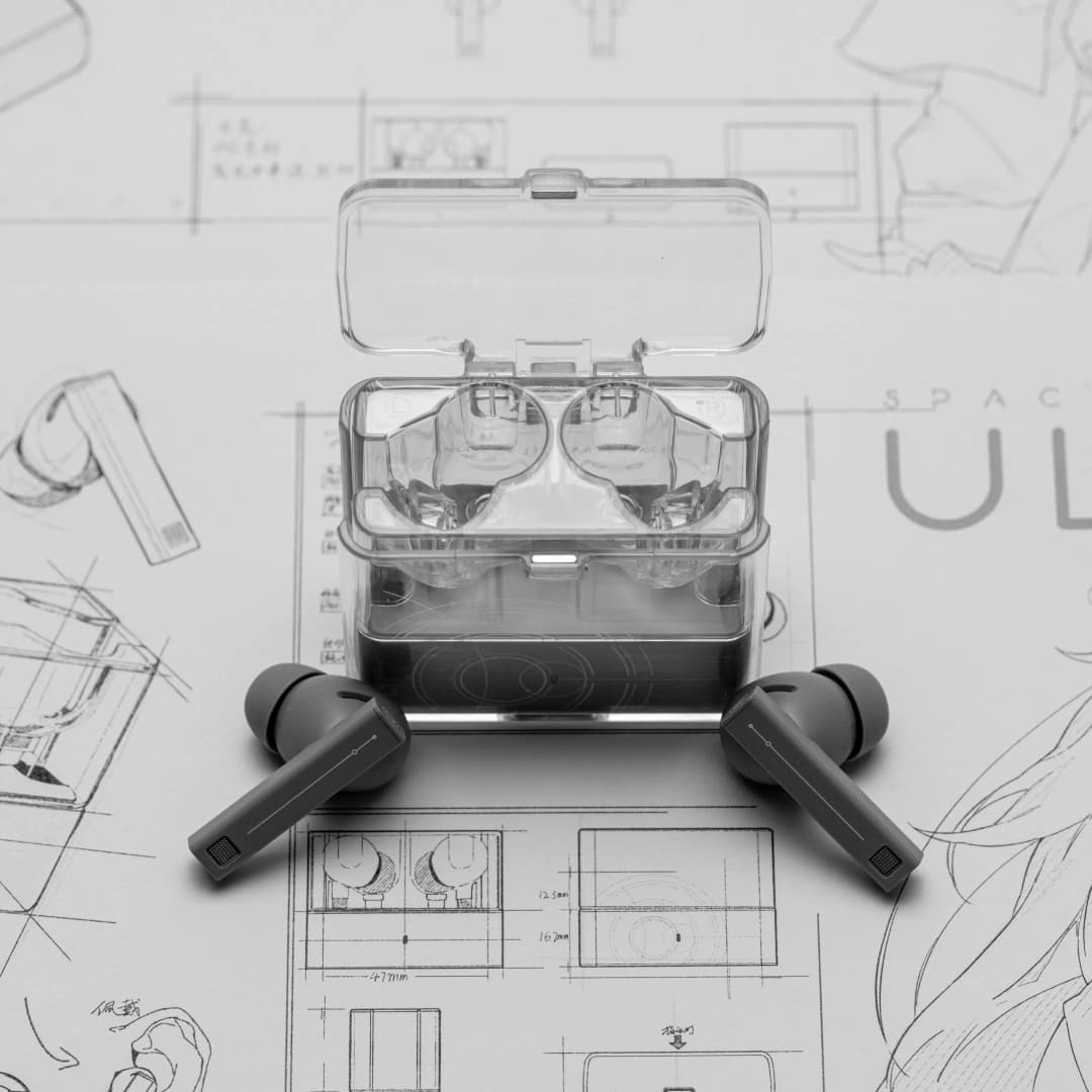 Moondrop Space Travel 2 Ultra HiFi TWS Bluetooth Wireless Earbuds Single-magnetic Planar Driver Music Earphones - 3